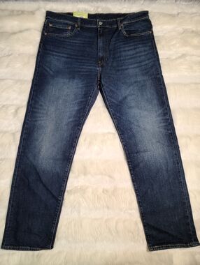 Levi's 502 Taper Regular Fit Blue Jean Men 40x32 NWT